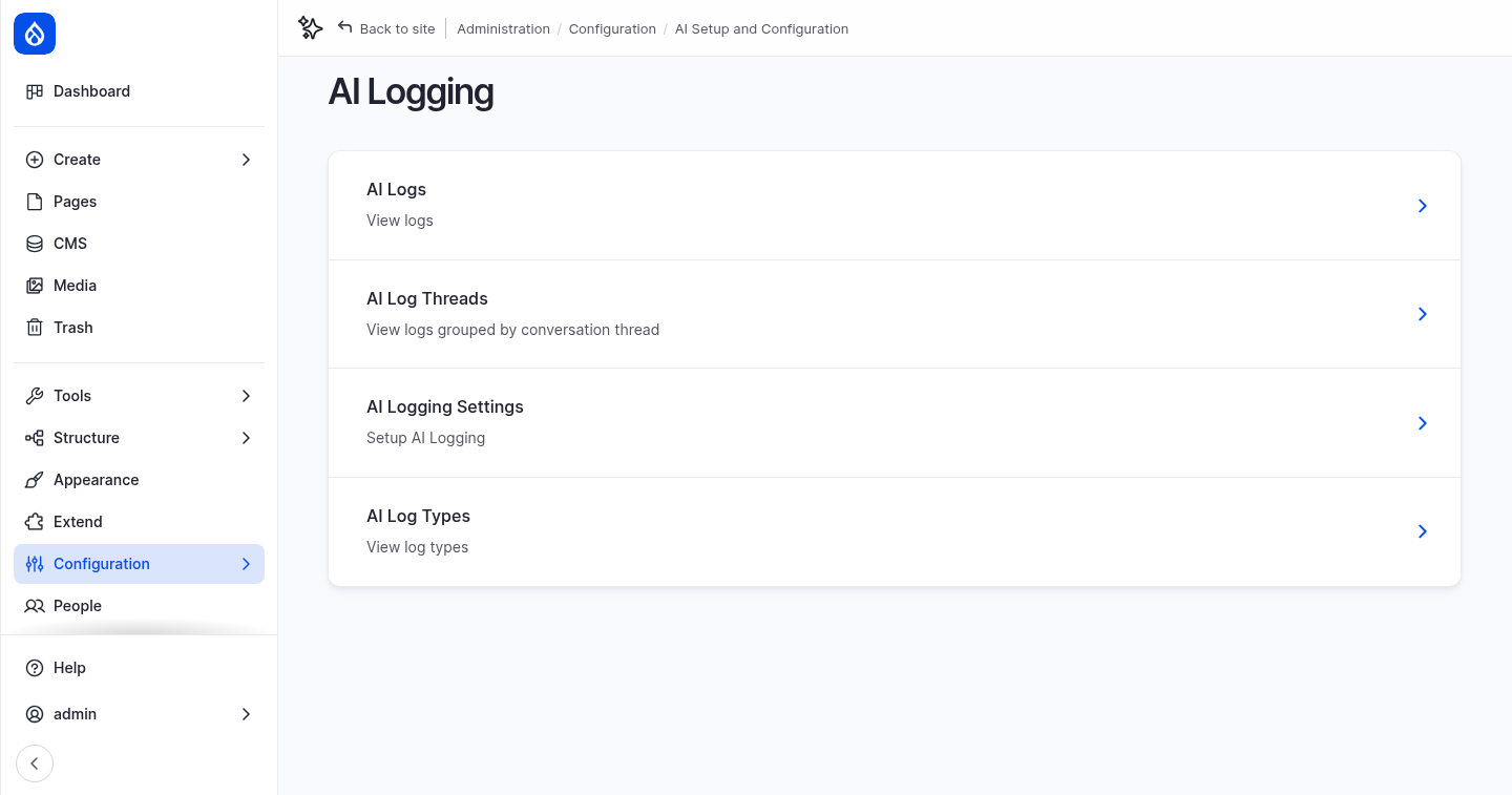 AI Logging
