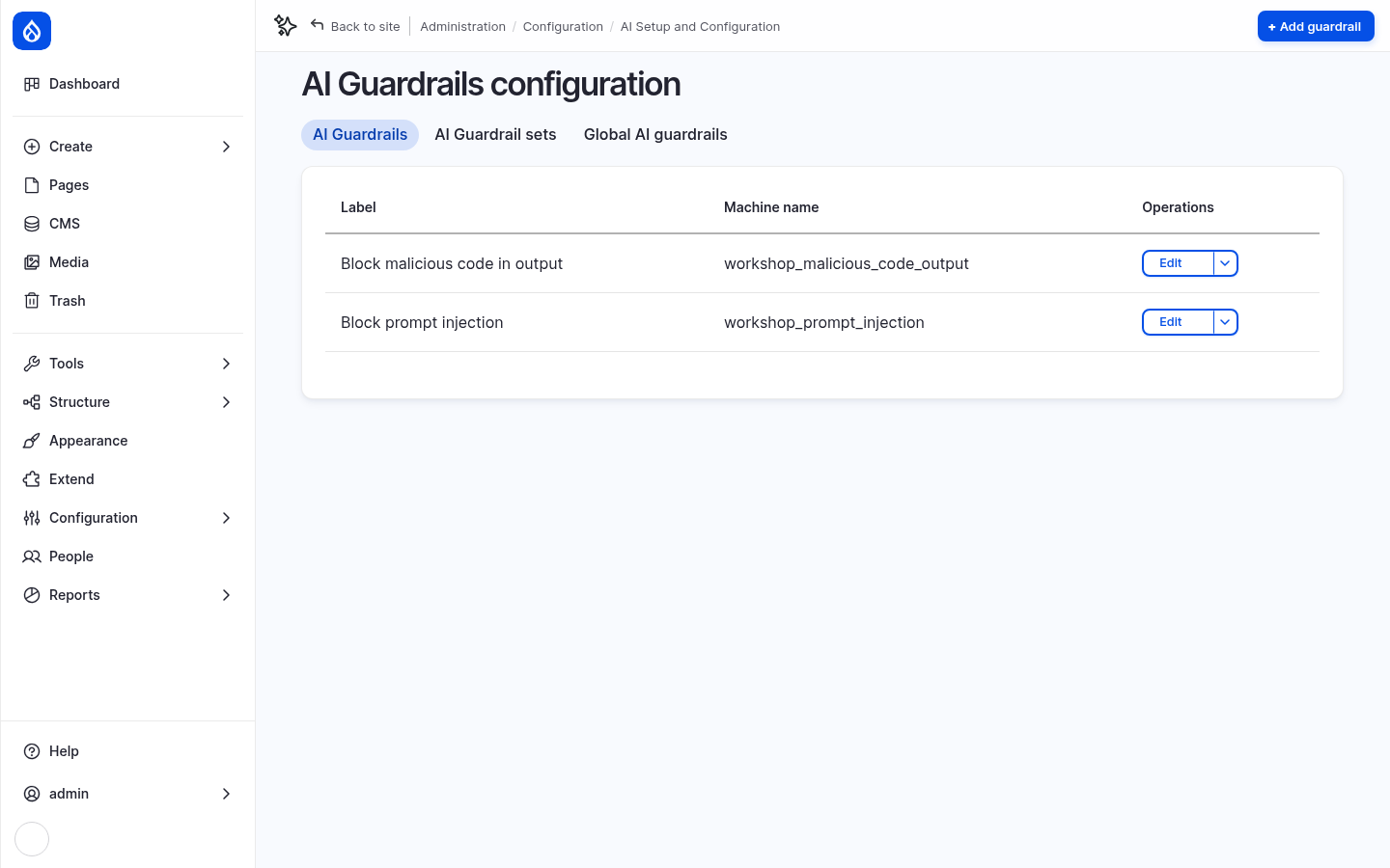 AI Guardrails